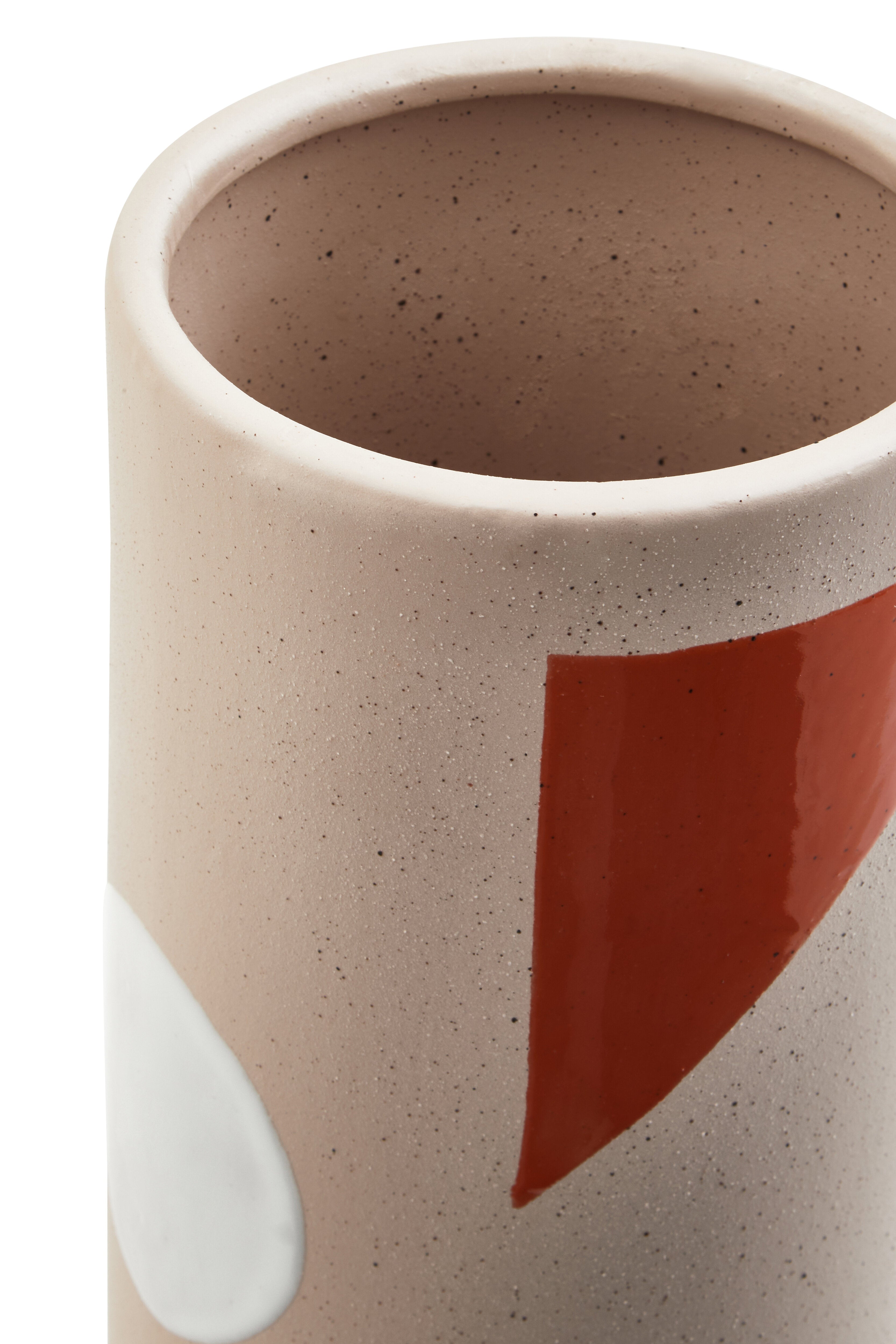 Carlo Abstract Earthy Vase | Large